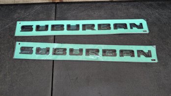 Black Suburban Gm Emblem R1