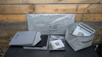 Fabric Storage Bin Lot L3