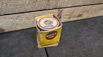 Vtg Kester Solder J3