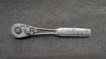 Vtg Craftsman Socket Wrench 3/8ths  J3