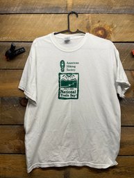 National Trails Day T Shirt Size Large (A2)