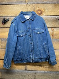 Vintage Hallelujah Jean Jacket Size Large CR