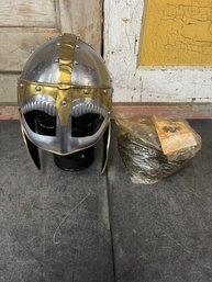 Medieval Viking Helmet & Chainmail Replicas Real Metal!!! (c2)
