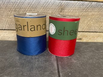 Sheer Garland Lot Of 2 (b2)