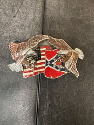 'USA Rebel Eagles Belt Buckle' (G2)
