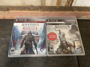 PS3 Games Lot Of 2 (G3)