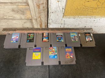Nintendo Games Lot Of 9 (g3)