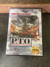 Sega Genesis P.T.O Game (G3)