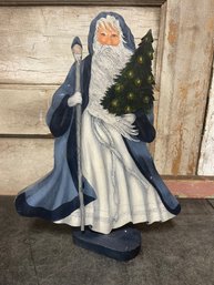 Wooden Santa Decor (D2)