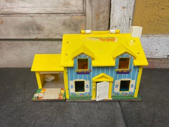 Vtg Fisher Price Toy House (c3)
