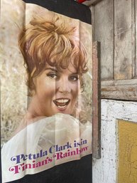 Vintage Movie Poster For The 1968 Film Finian's Rainbow, Starring Petula Clark (c3)