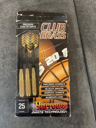 Harrows Club Brass Precision Steel Tip Darts C3)