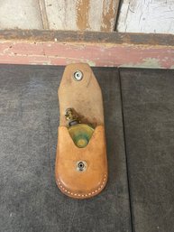 Vintage Brass Gun Power Can  (c3)