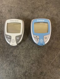 Contour Blood/glucose Monitor Lot Of 2 (C3)