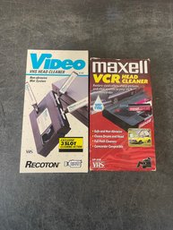2 VCR Head Cleaners (C3)