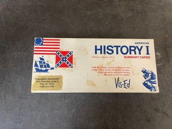 Vis-Ed AmericanHistory I Summary Cards (C2)