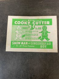 Sanitary Metal Sharp Edge Cookie Cutter (C2)