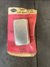MIRRO Aluminum 4pc Loaf Dessert Pans (C2)
