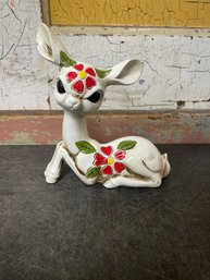 Vintage Star Creation Big-eyed Reindeer Figurine (c2)