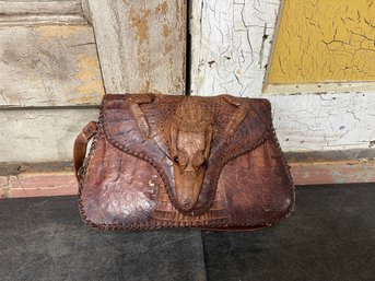 Intage Genuine Alligator Skin Purse (C2)