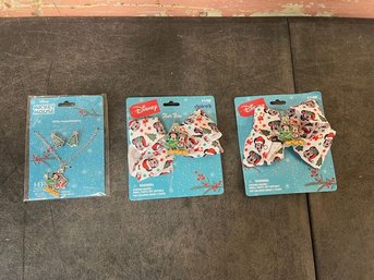 Disney Mickey & Minnie Accesories  Lot Of 3 (l2)
