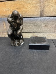 Replica Of Auguste Rodin's Iconic Sculpture, The Thinker (k1)