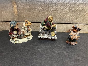 Boyd's Bears & Friends Lot Of 3 (k1)