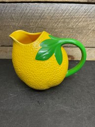 Home Essentials Lemon Figural Pitcher (k1)