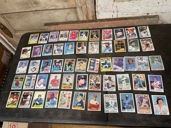 Topps Baseball Cards Lot Of 56 (K1)