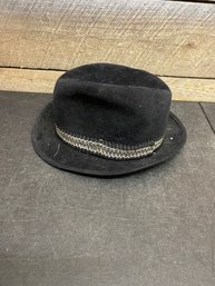 Black Felt Fedora Hat (RS3)