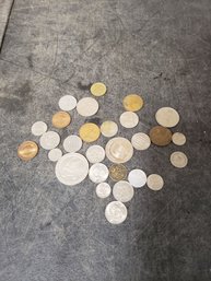 Assorted International Coins Lot Of 28 (C3)