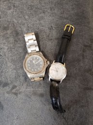 Watch Lot Of 2 PARTS OR REPAIR(C3)