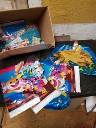 Pink Fong Baby Shark Birthday Decorations Lot (C3)