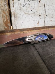 Franklin Mint Harley-Davidson Heritage Softail Collectible Folding Knife (C3)