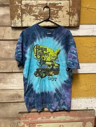 Allman Brothers Band 'Touring America 1997' Tie-dye T-shirt Size XL (CR)