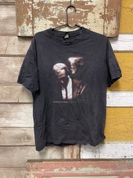 Vintage Black Steely Dan '2 Against Nature' 2000 Concert Tour T-shirt Size Large (CR)