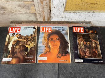Life Magazine Lot Of 3 (h2)