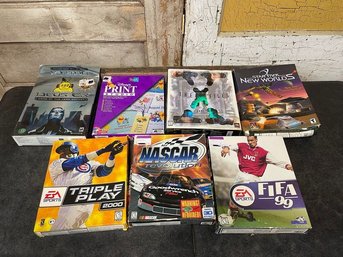 Computer And Console Video Games Lot Of 7 (h3)