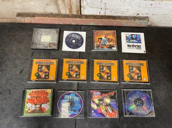 Vintage PC Games And Software Lot Of 12 (h3)