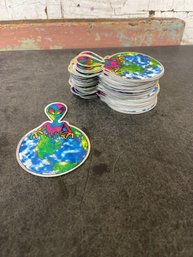 Retro Alien Stickers Lot (H3)