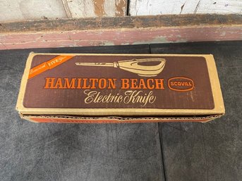 Hamilton Beach Scovill Electric Knife (J4)