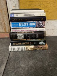 Civil War Book Lot Of 7 (j4)