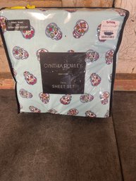 Cynthia Rowley New York Twin Sheet Set (g2)