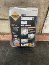 Western Safety Safe Belt With Reflector Size X-Large (G3)