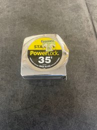 Stanley Power Lock 35' Tape Measure (b3)