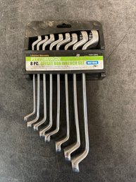Pittsburgh 8pc Offset Box Wrench Set (D3)