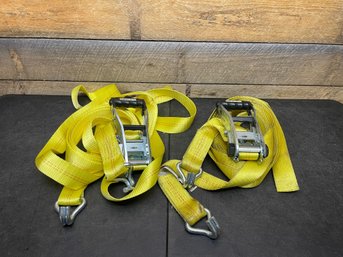 Smart Straps Ratchet Straps Lot Of 2 (l2)