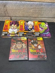 Dragon Ball Z DVD's Lot Of 5 C3