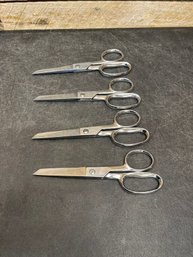 Clauss Made In Italy Sheers No.3217 Lot Of 4 C3