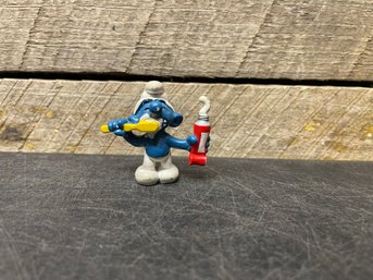 Smurf Toothbrush PVC Figure C3